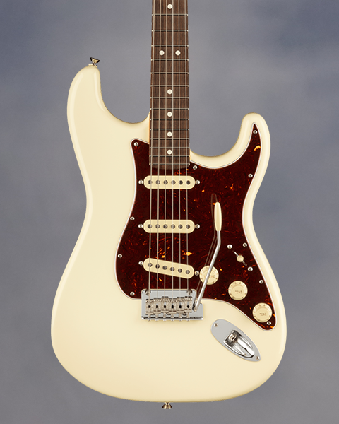 American Professional II Stratocaster, Olympic White , RW FB
