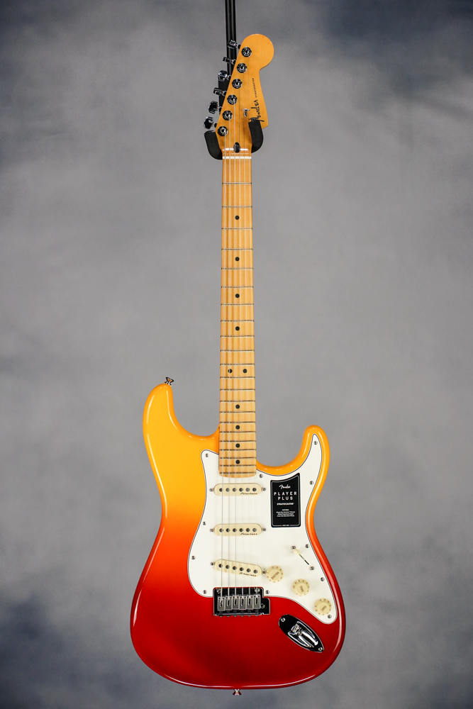 Player Plus Stratocaster, Maple Fingerboard, Tequila Sunrise