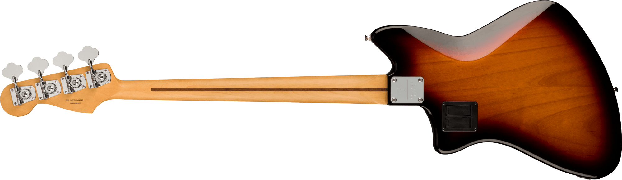 Player Plus Active Meteora Bass, Maple Fingerboard, 3-Color Sunburst