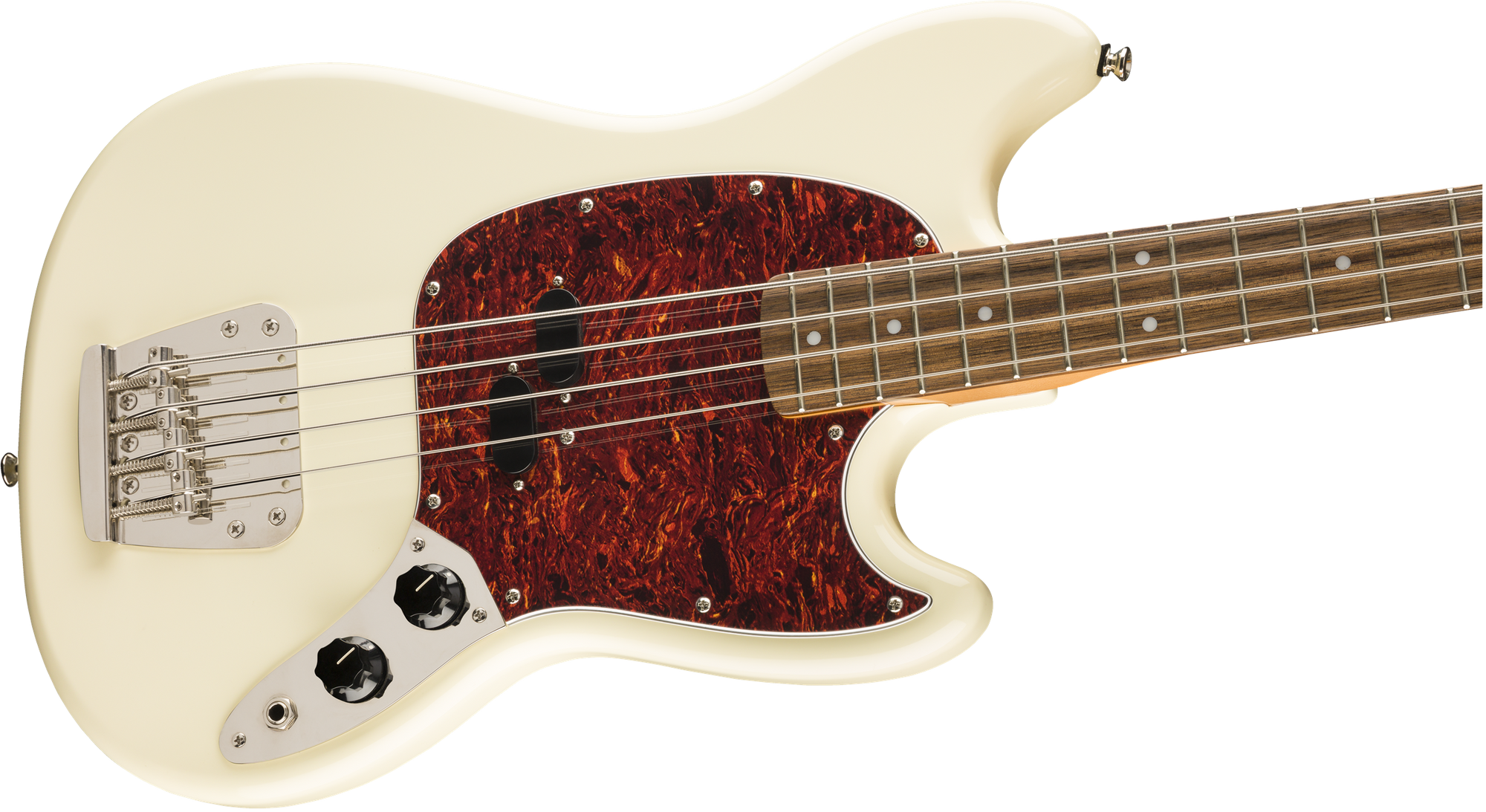 Classic Vibe '60s Mustang Bass, Laurel Fingerboard, Olympic White