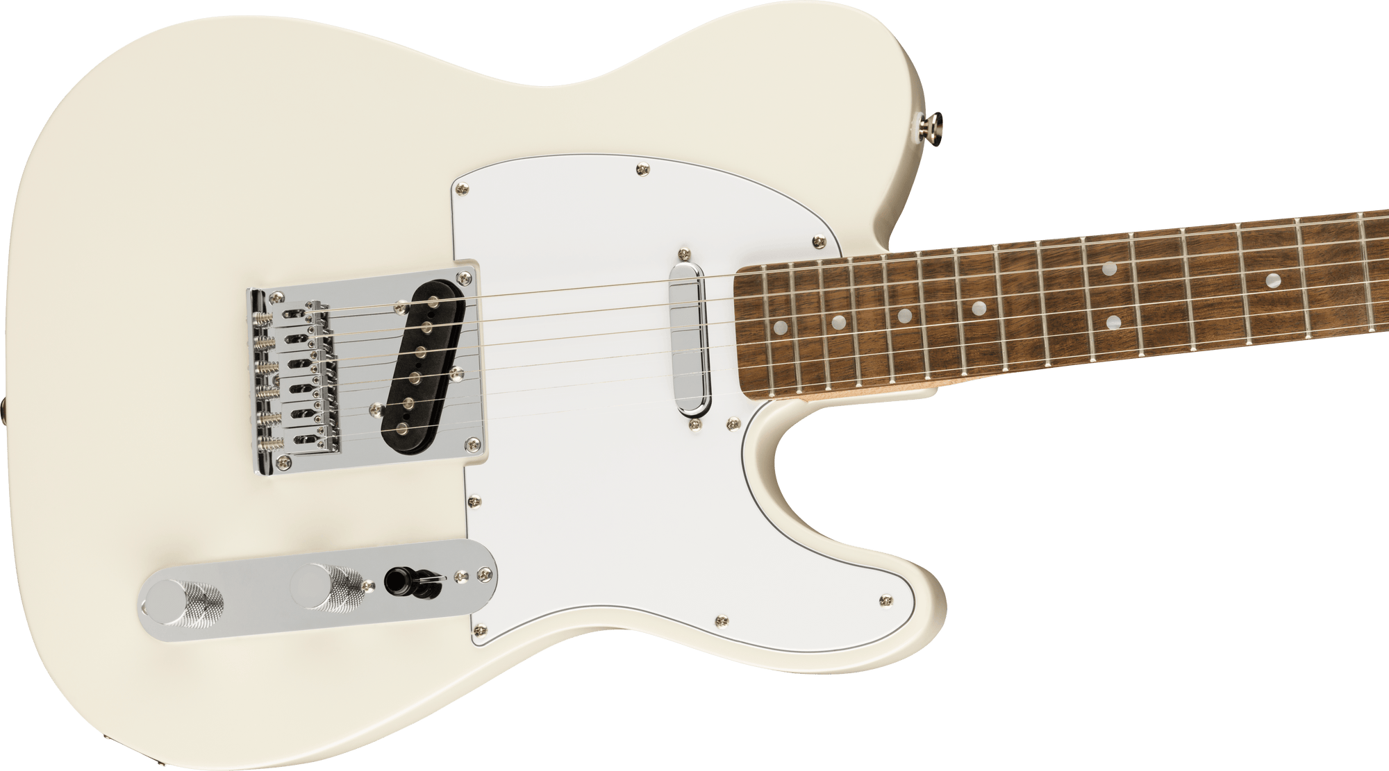 Affinity Series Telecaster, Olympic White, Laurel Fingerboard, White Pickguard