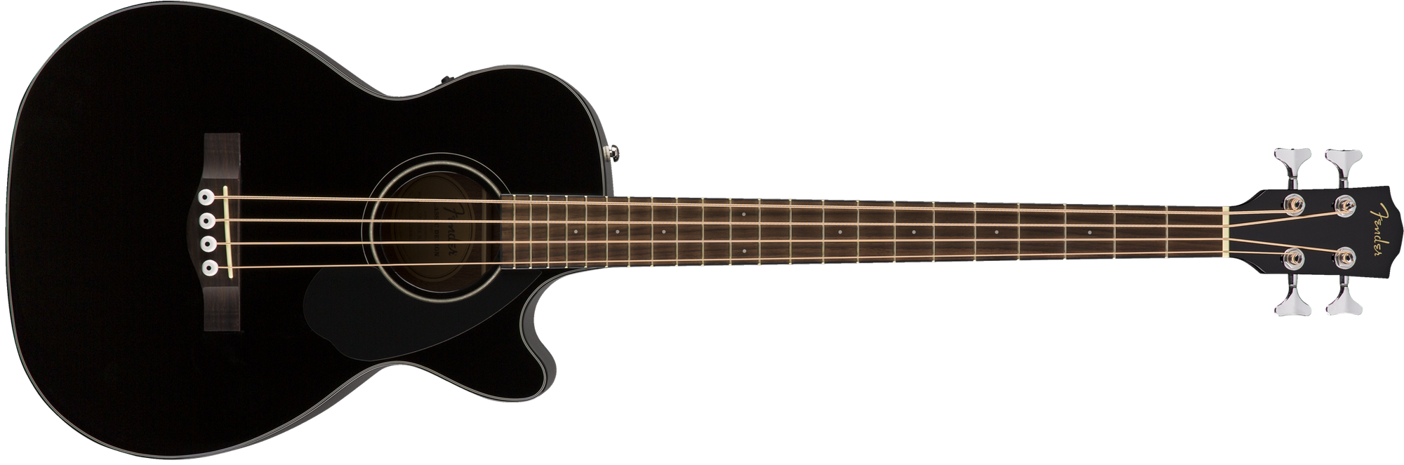 CB-60SCE Bass, Black, Laurel Fingerboard