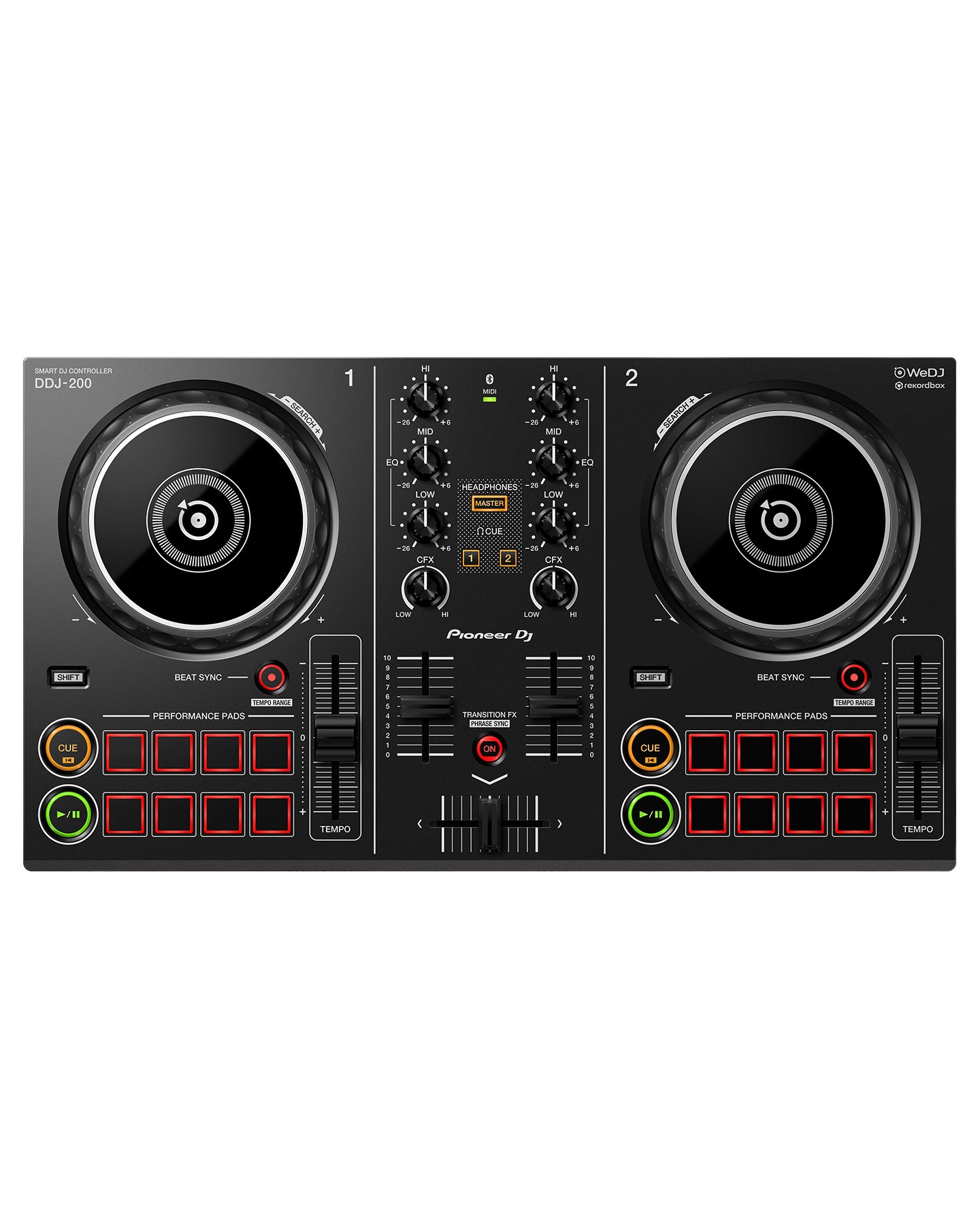 Smart DJ Controller, Compatible with WeDJ for iPhone