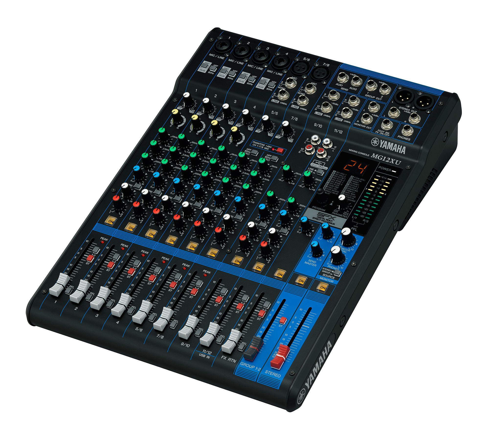 MG12XU 12-Channel Mixer with Effects