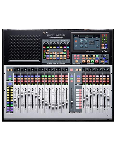 32-Channel Digital Console/Interface, 24 Faders