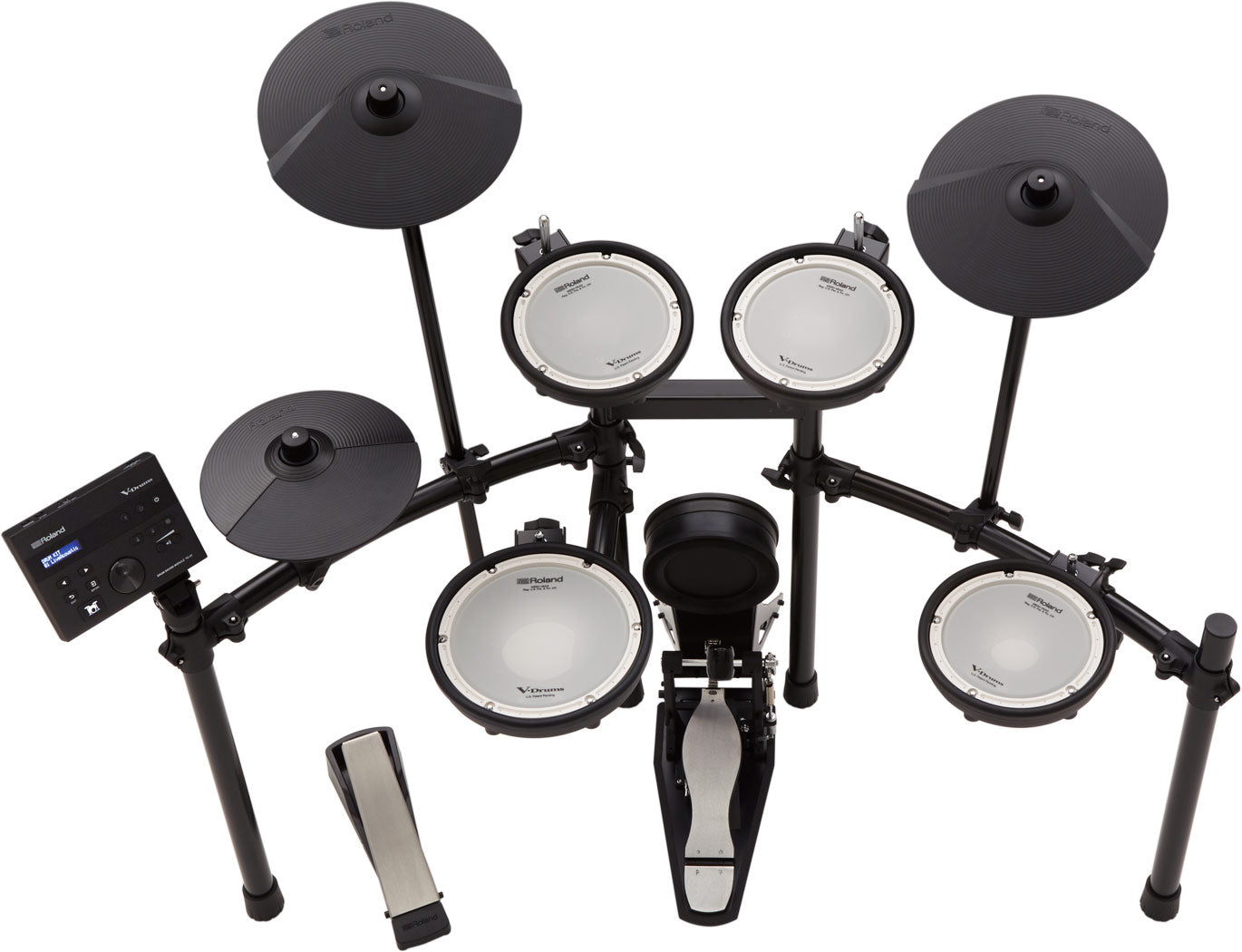 5pc. Electronic V-Drum Kit, All Mesh Heads