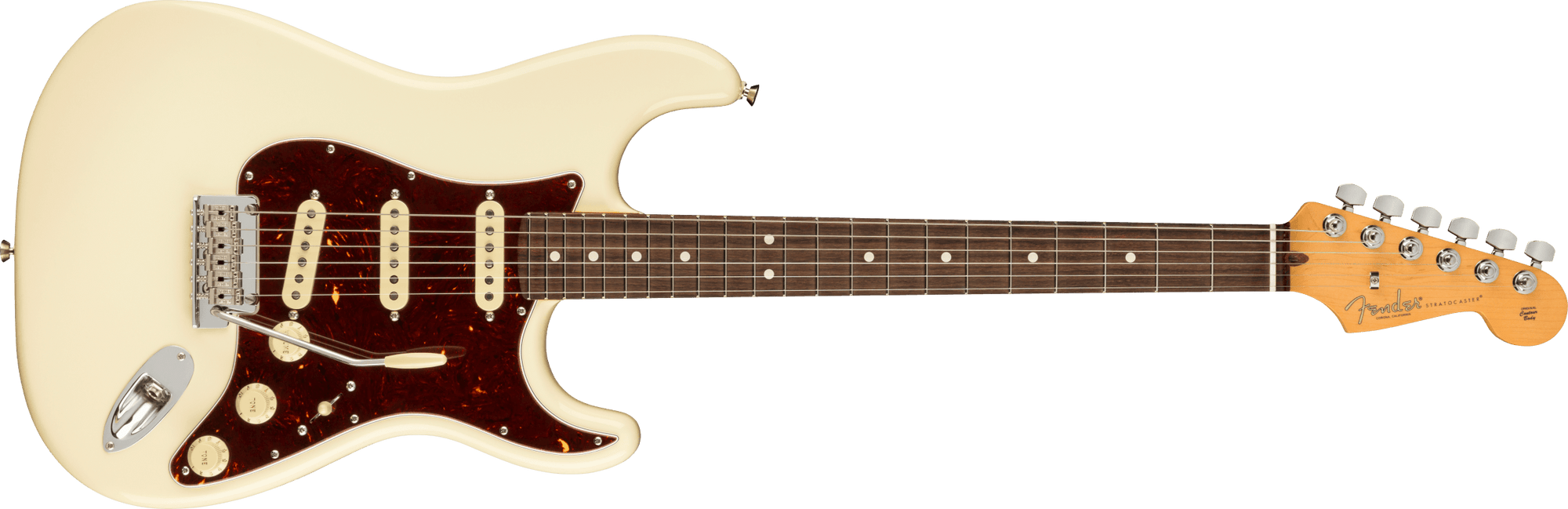 American Professional II Stratocaster, Olympic White , RW FB