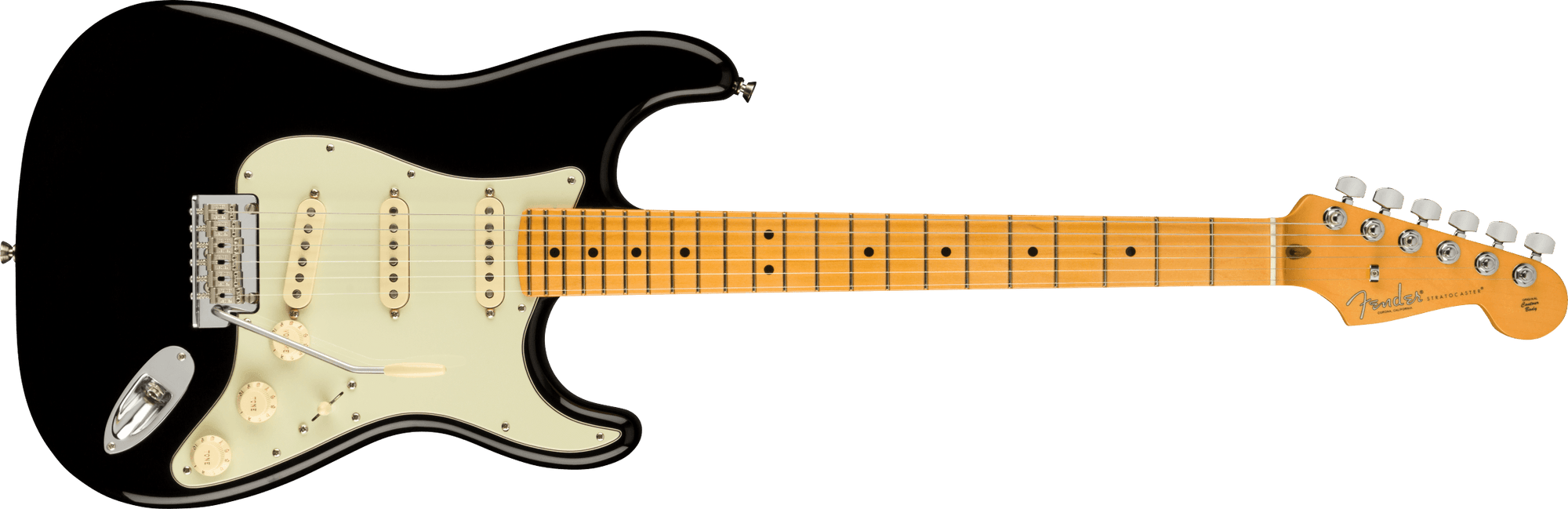 American Professional II Stratocaster, Maple FB, Black