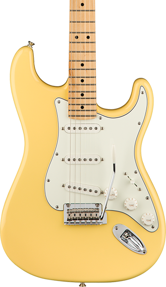 Player Stratocaster, Maple Fingerboard, Buttercream