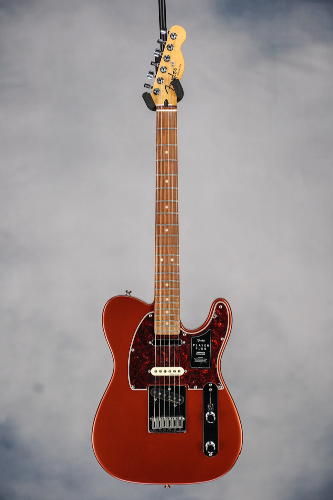 Player Plus Nashville Telecaster, Pau Ferro Fingerboard, Aged Candy Apple Red