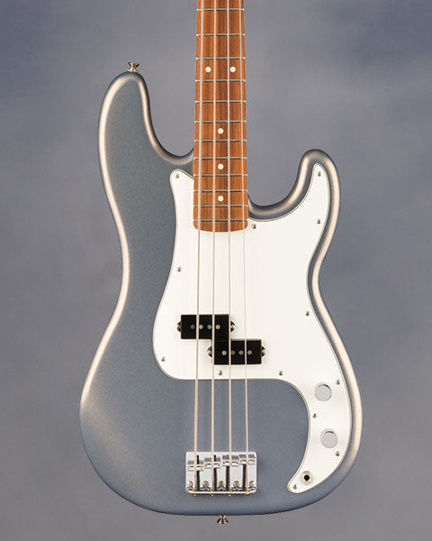 Player Precision Bass, Pau Ferro Fingerboard, Silver