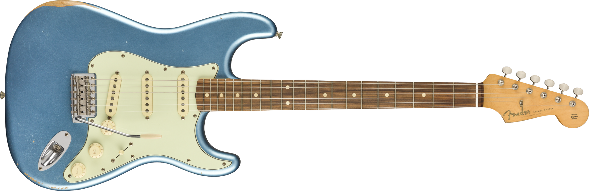Vintera Road Worn 60s Stratocaster, Pau Ferro Fingerboard, Lake Placid Blue