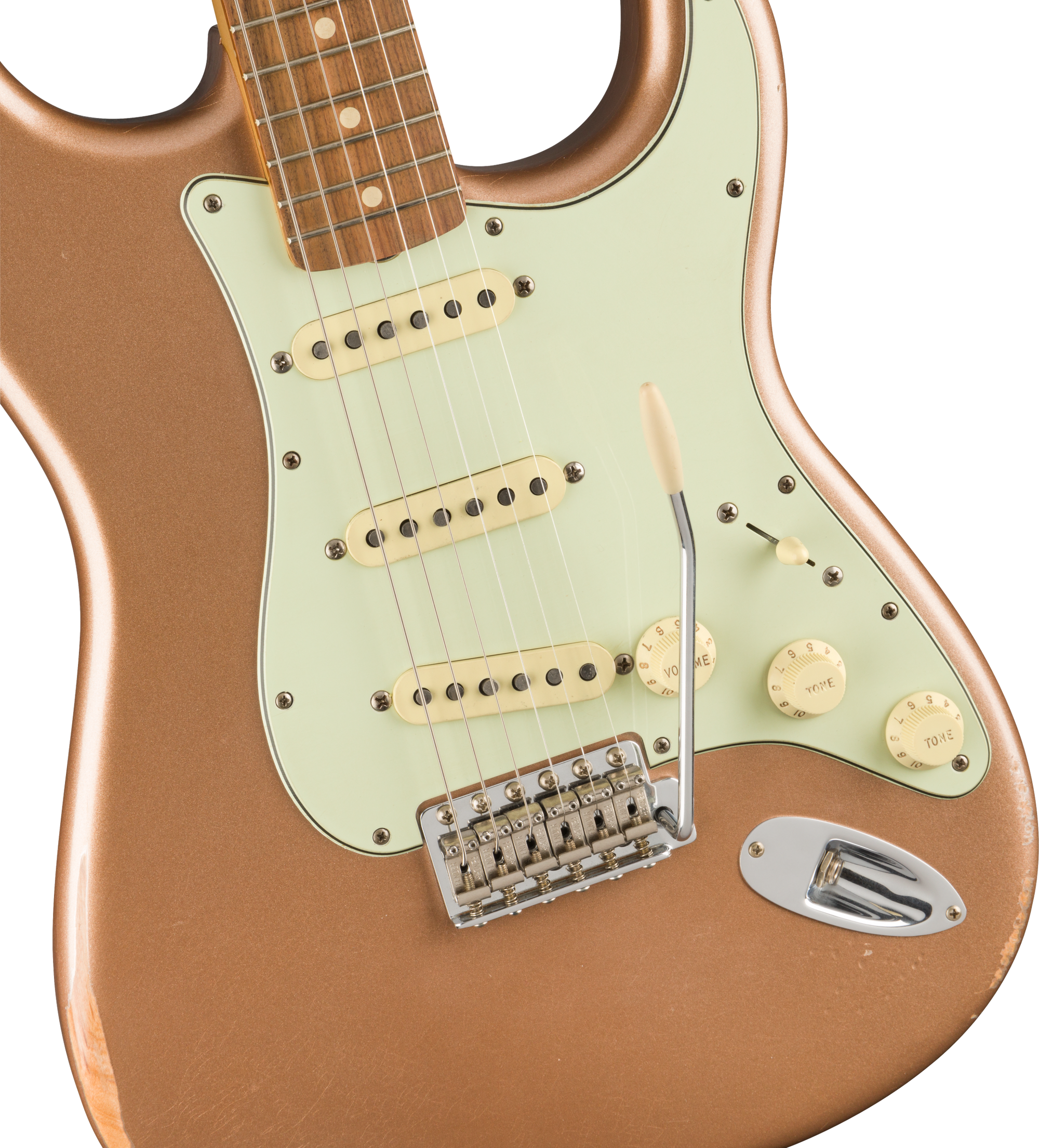 Vintera Road Worn 60s Stratocaster, Pau Ferro Fingerboard, Firemist Gold