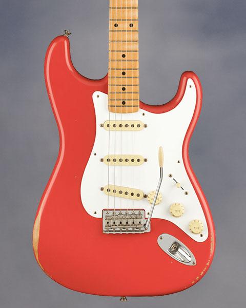 Vintera Road Worn 50s Stratocaster, Maple Fingerboard, Fiesta Red