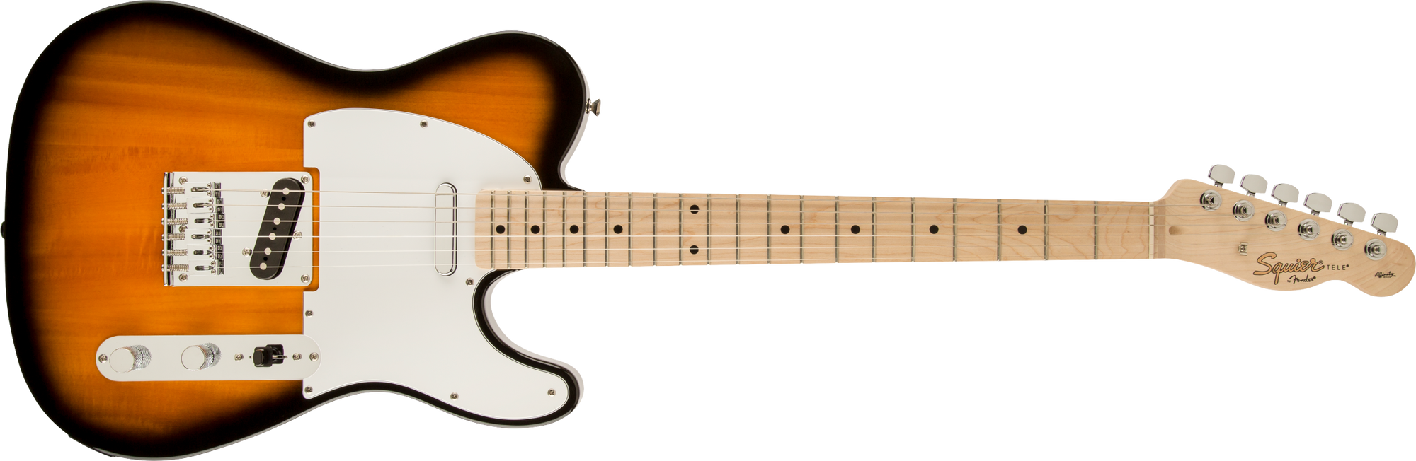 Affinity Series Telecaster Electric Guitar, Maple Fingerboard, 2-Tone Sunburst