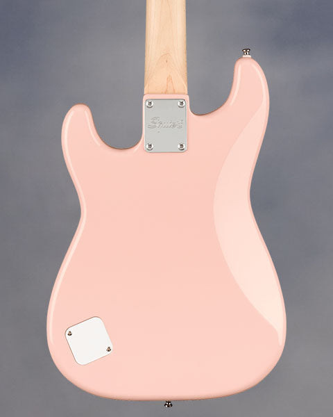 Mini Stratocaster, Laurel FB, Shell Pink