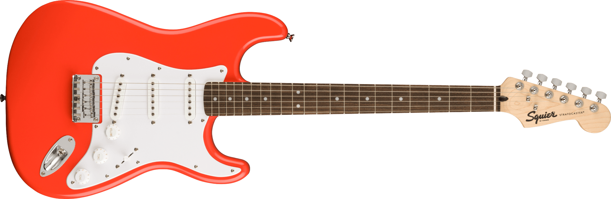 Bullet Stratocaster® Hard Tail, Laurel Fingerboard, Fiesta Red