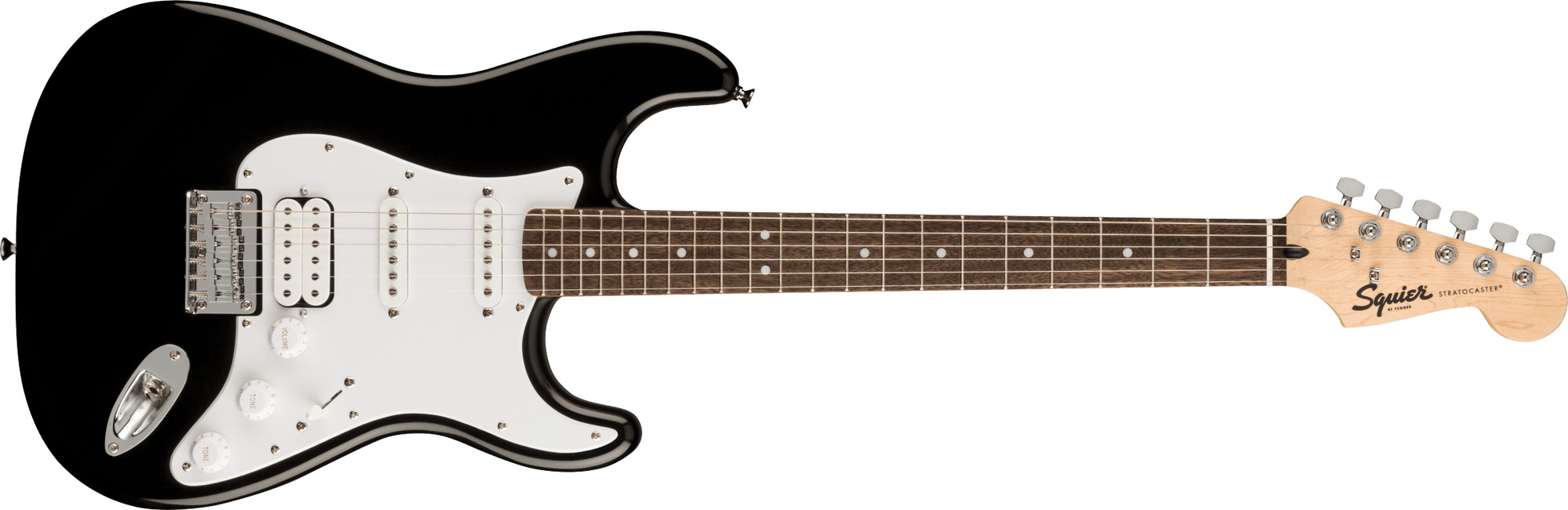 Bullet Stratocaster HSS Hard Tail Laurel FB Black