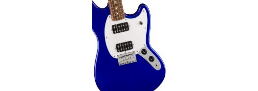 Squier Bullet Mustang HH, Imperial Blue - baileybrothers.com