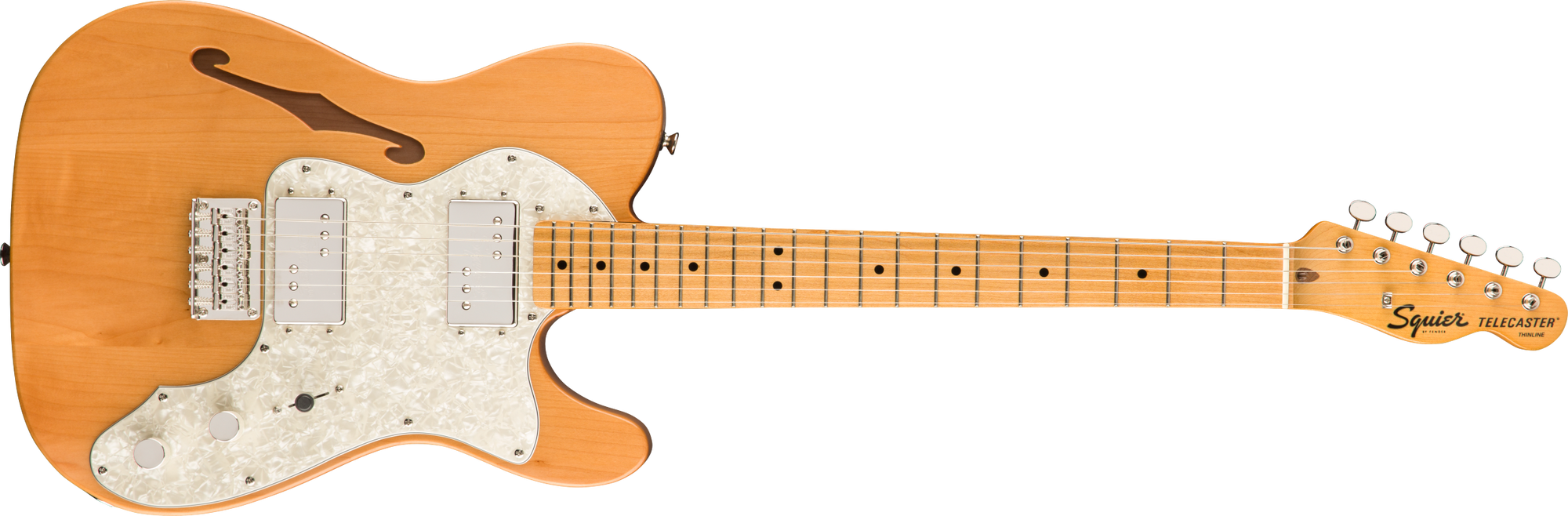 Classic Vibe '70s Telecaster Thinline, Natural