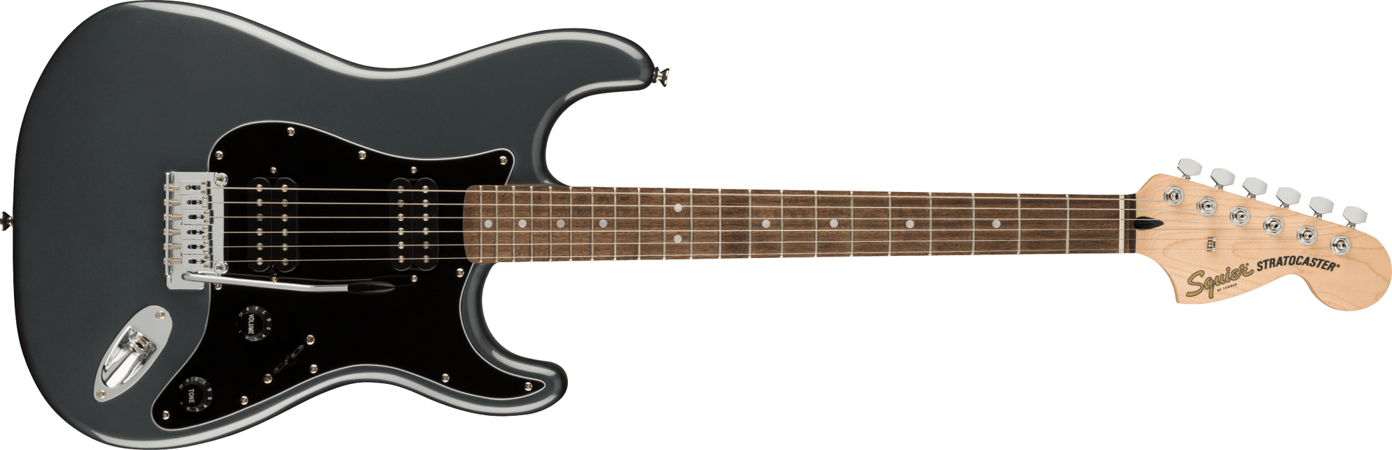 Affinity Series Stratocaster HH, Charcoal Frost Metalic