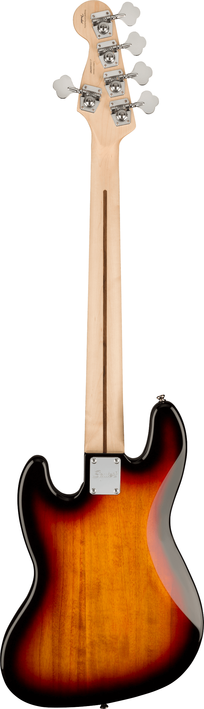 Affinity Series Jazz Bass V, 3-Color Sunburst, Laurel Fingerboard, Black Pickguard