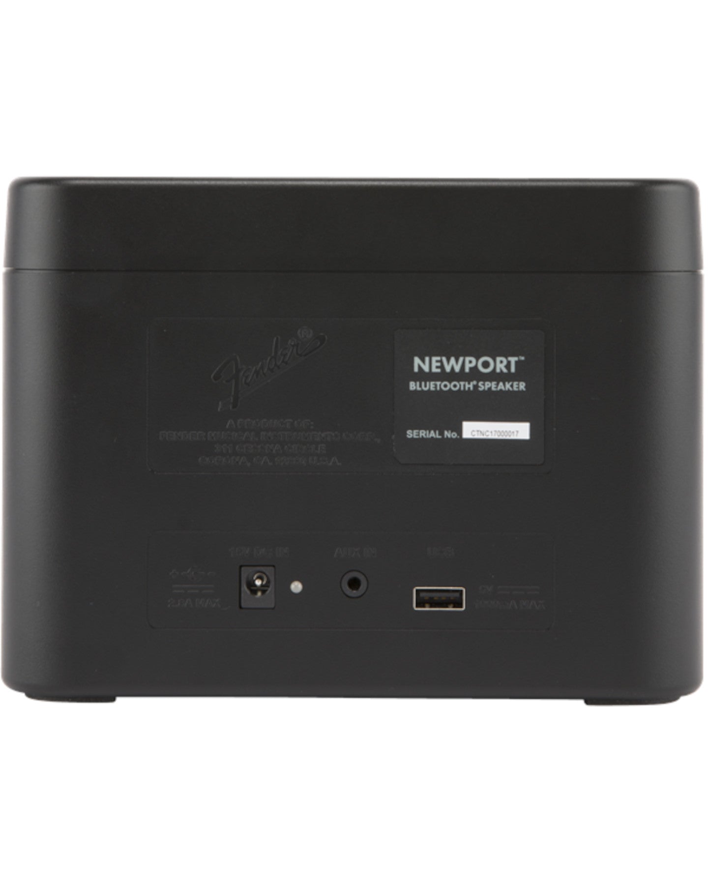 Newport Bluetooth Speaker, Black