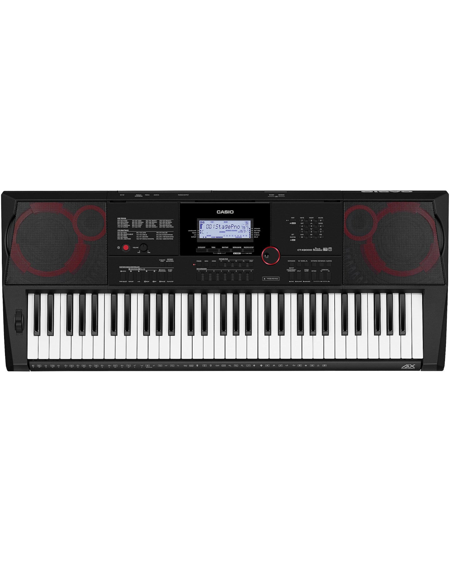 CTX3000 61-Key Portable Electronic Keyboard