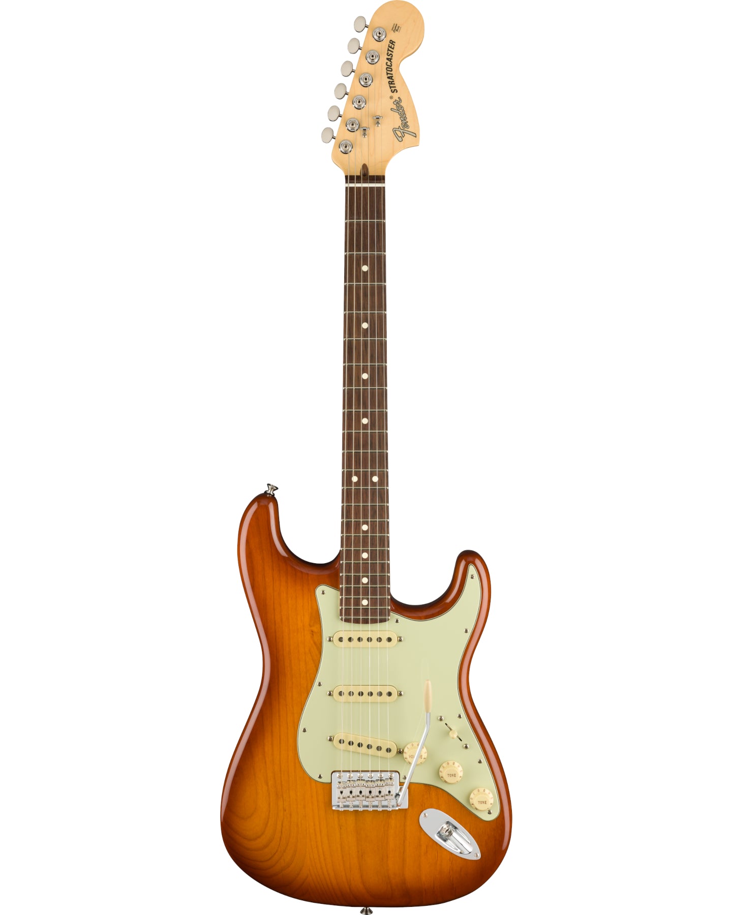 American Performer Stratocaster, Honey Burst, RW FB