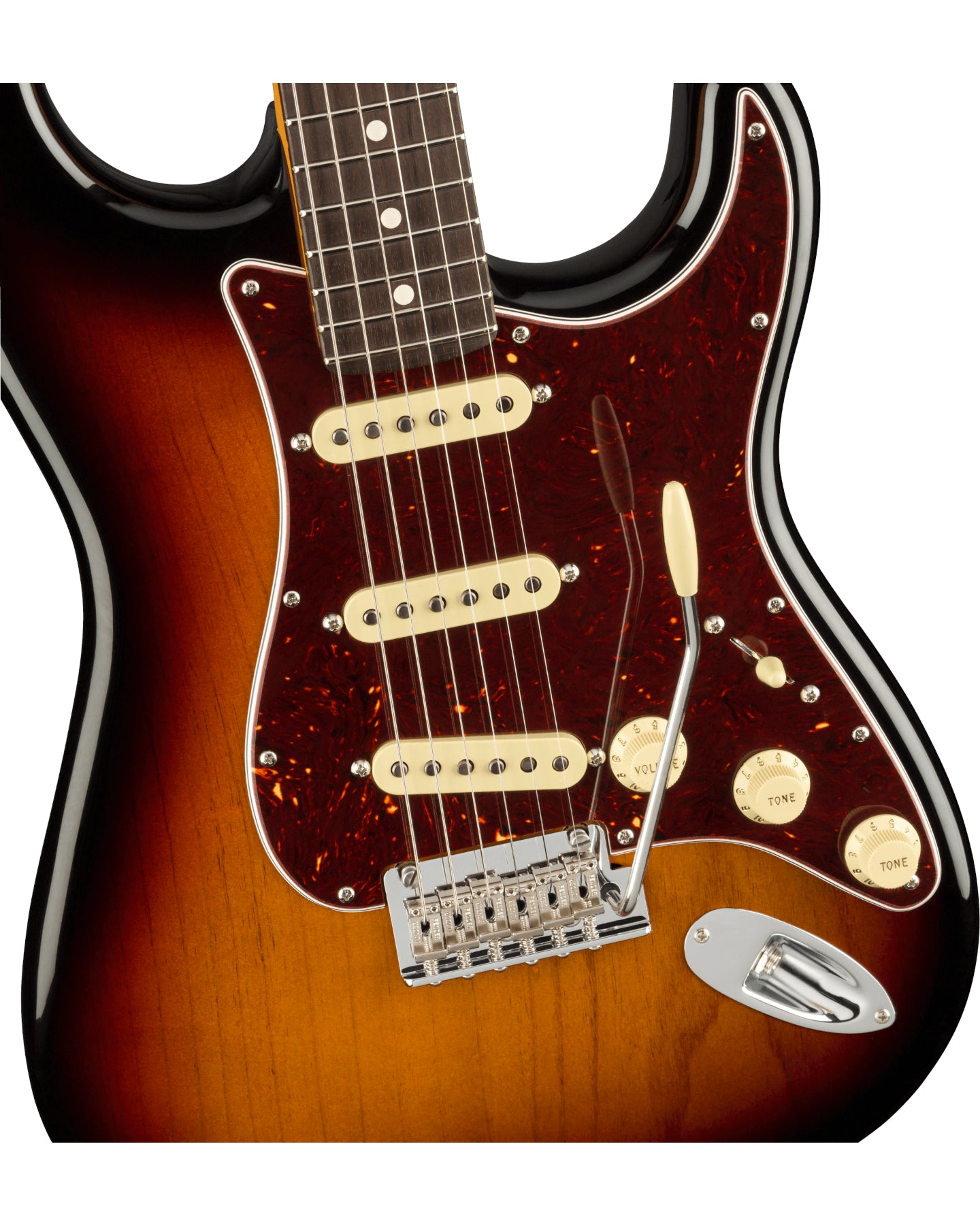 American Professional II Stratocaster, 3-Color Sunburst, RW FB