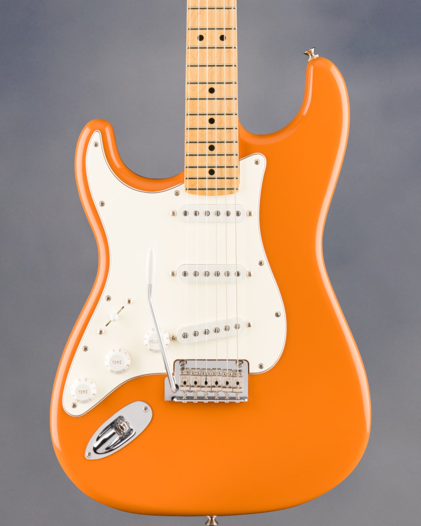 Player Stratocaster Left-Handed, MN, Capri Orange