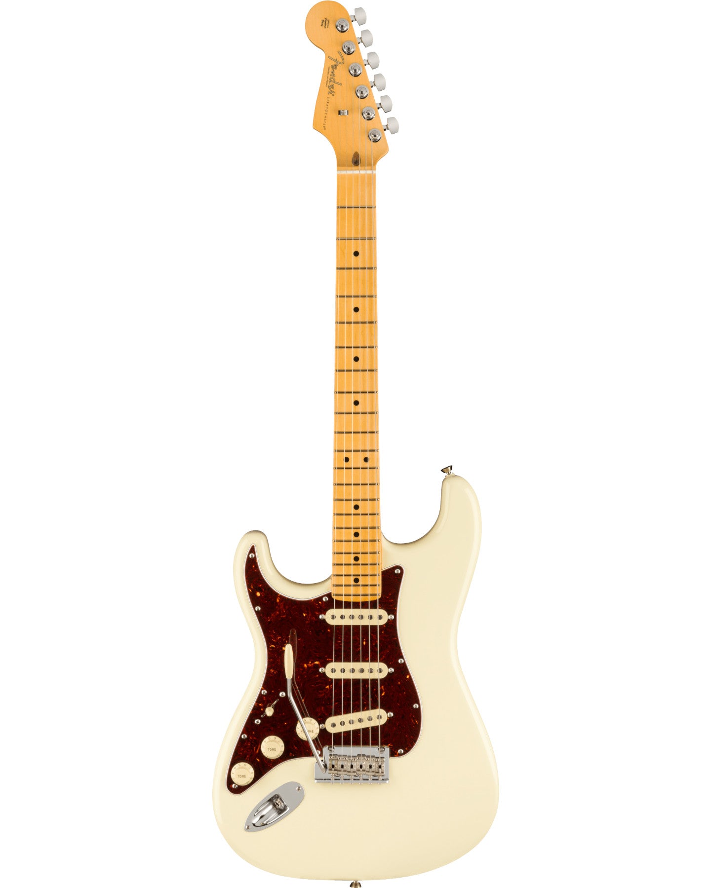 The American Professional II Stratocaster Left-Hand, Olympic White
