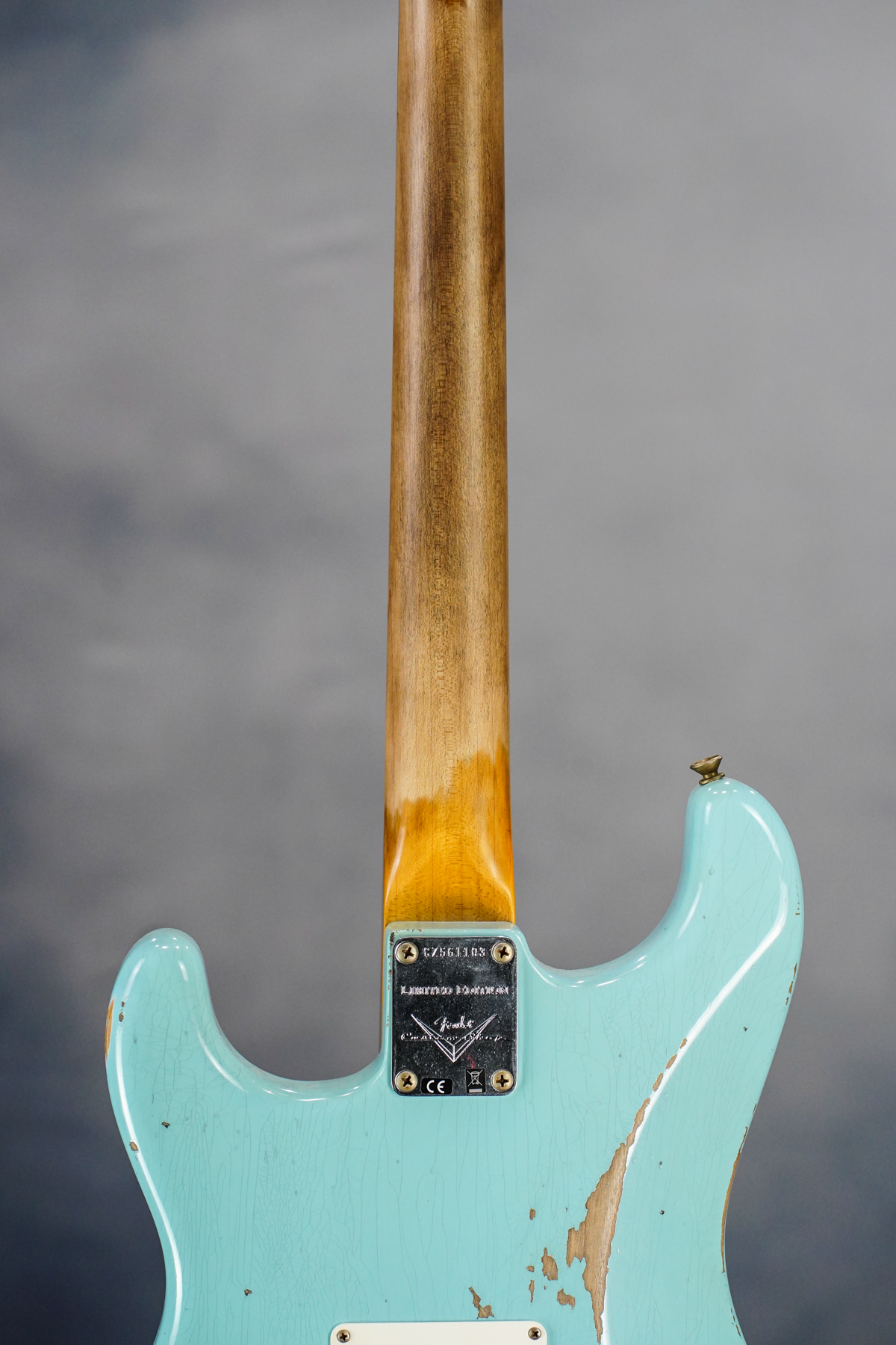 Custom Shop LE 1963 Stratocaster Hvy Relic Faded/aged Daphne Blue
