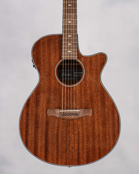 AEG62NMH Cutaway Acoustic Guitar, Natural Mahogany