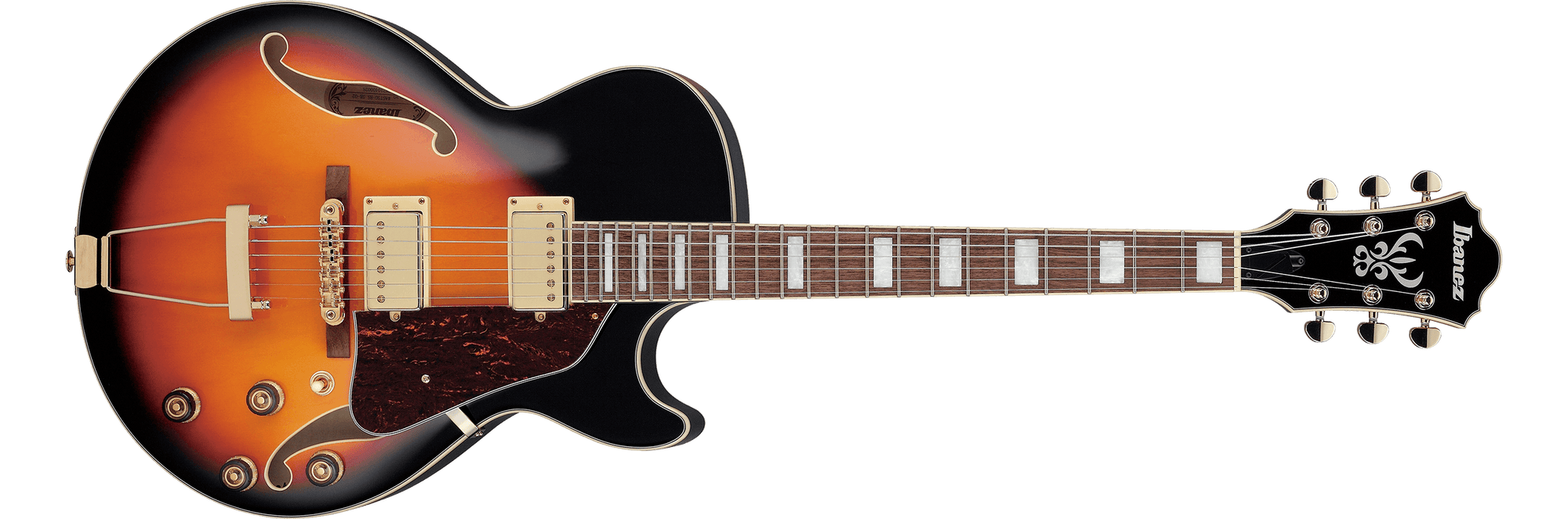AG75GBS Artcore Hollowbody Electric Guitar, Brown Sunburst