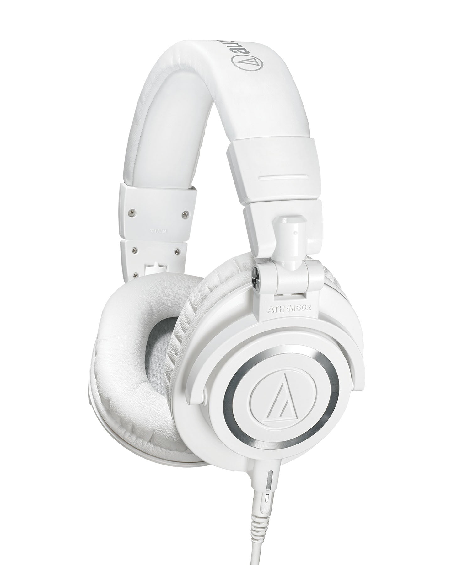 ATH-M50X-WH Professional Studio Monitor Headphones, White