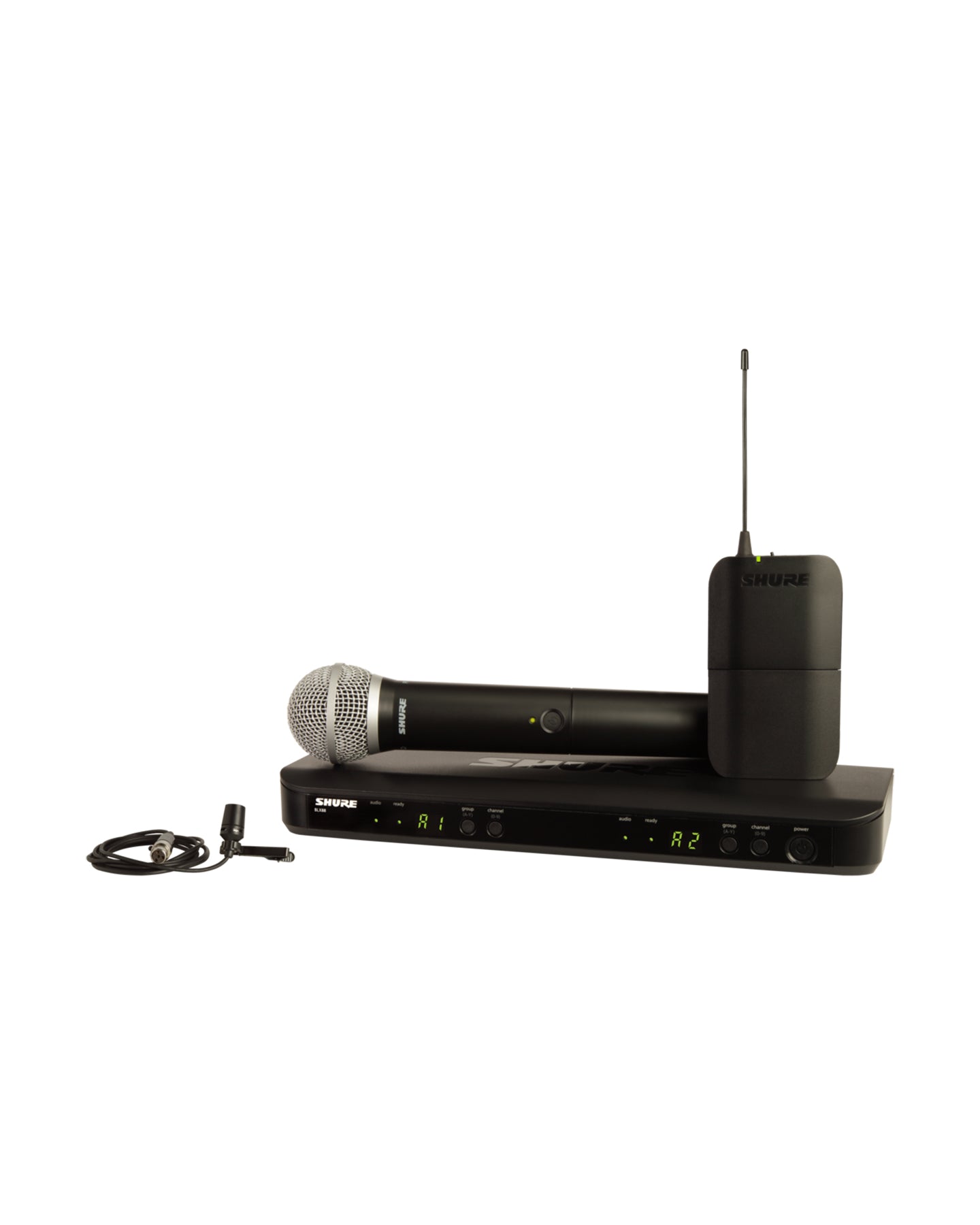 BLX1288 Combo System with CVL Lavalier Microphone & PG58 Handheld Microphone, Band H9