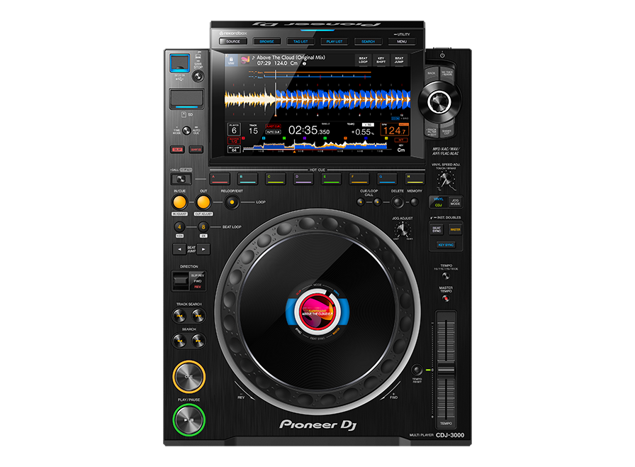 CDJ-3000 DJ Media Player with 9" Multicolor Touchscreen