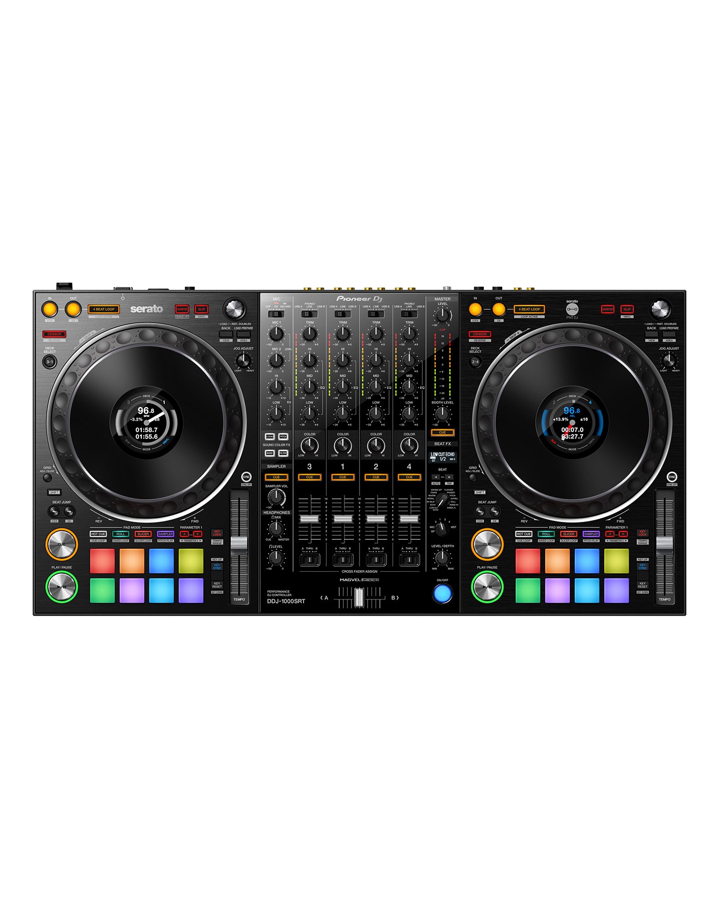 Pro DJ Controller, Serato DJ, 4 Channel