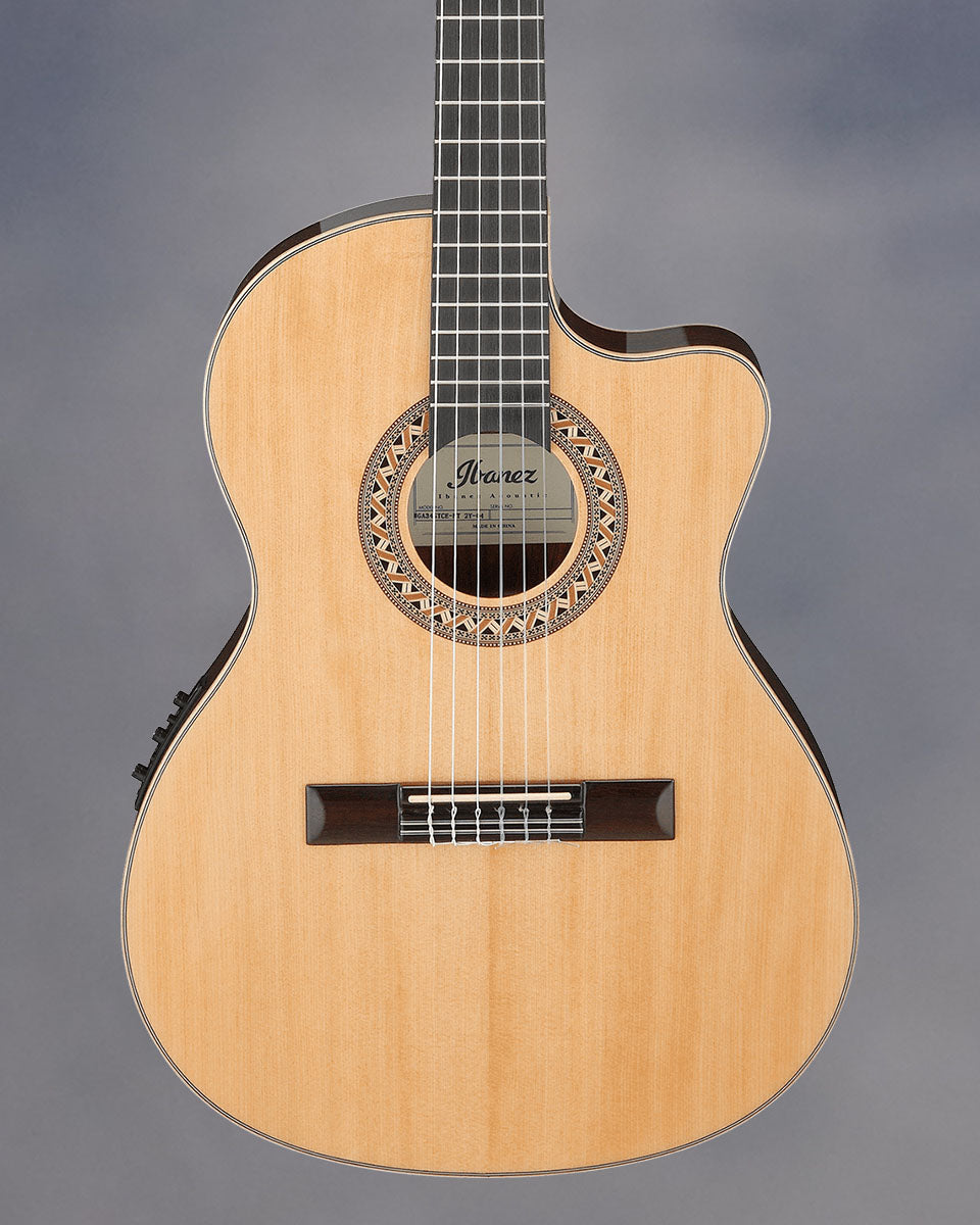 GA34STCENT Acoustic Electric Classical, Natural High Gloss