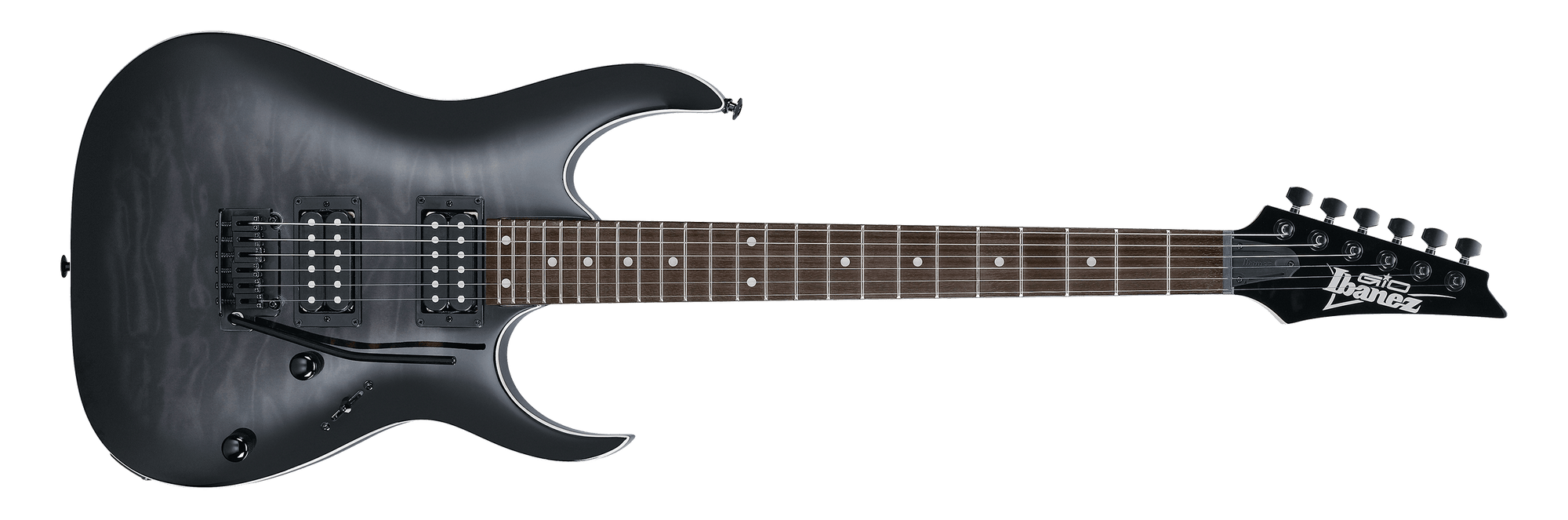 GIO RGA 6str Electric Guitar - Transparent Black Sunburst