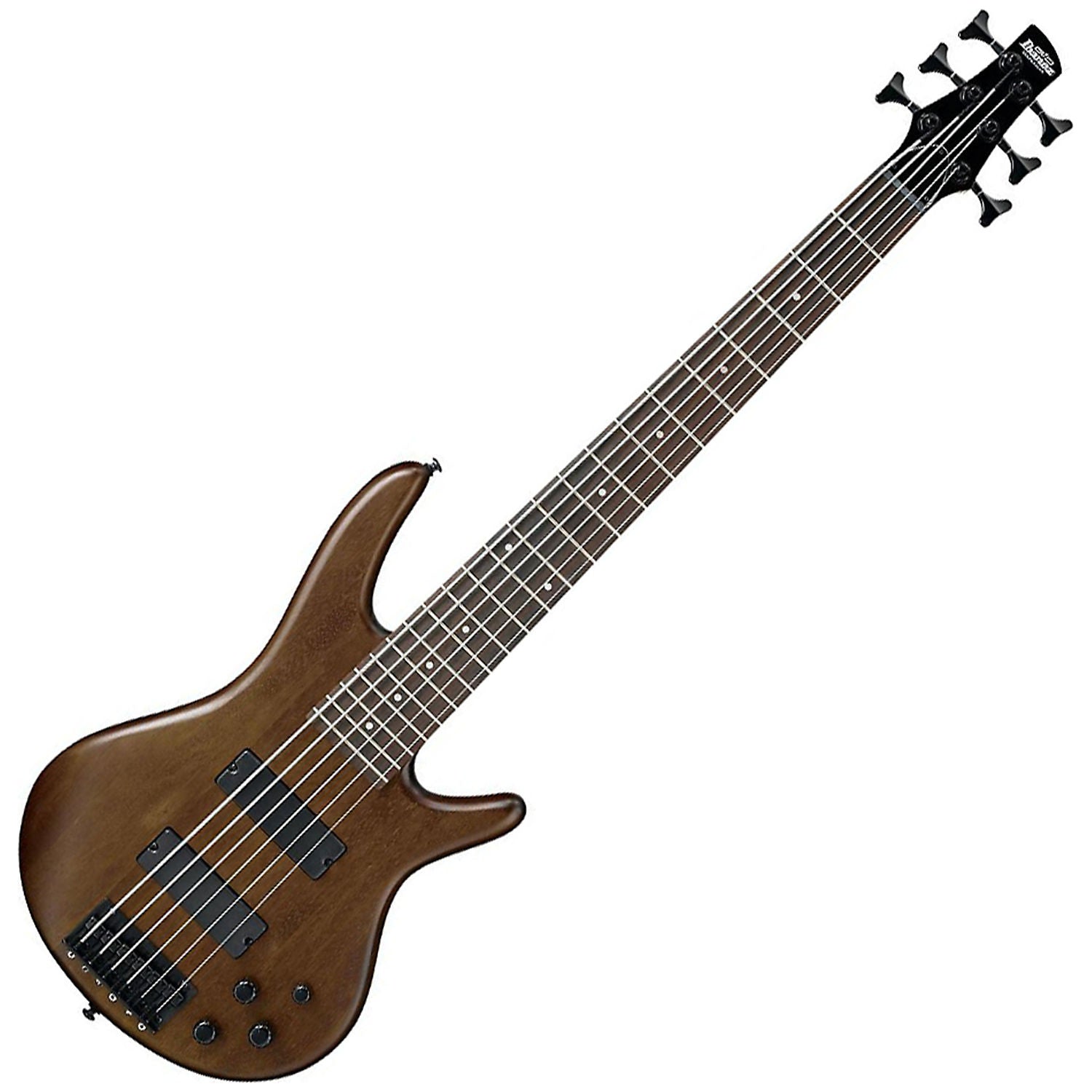 GSR206BWNF 6-String Electric Bass, Rosewood Fretboard, Walnut Flat