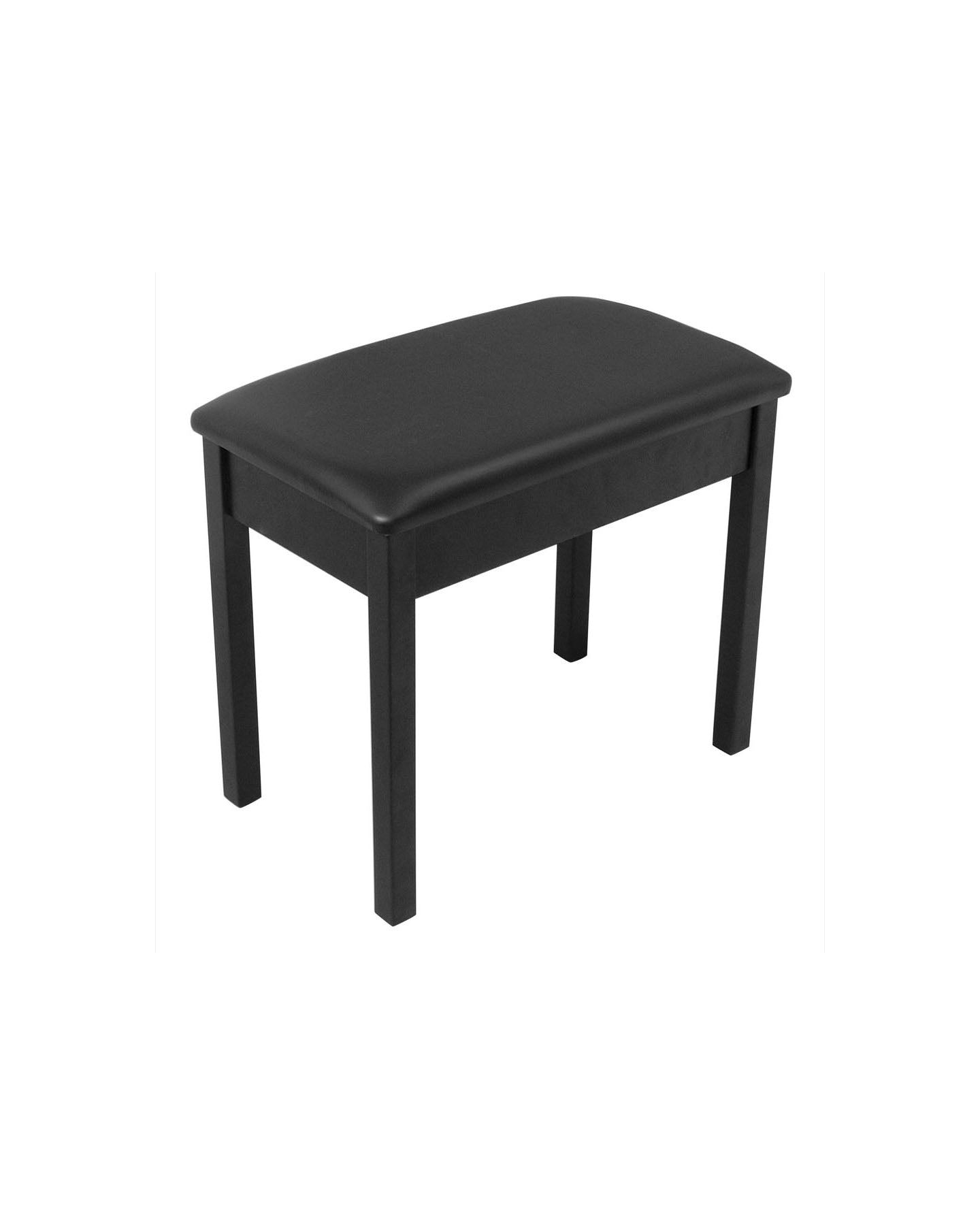 On Stage Wood Bench, Black