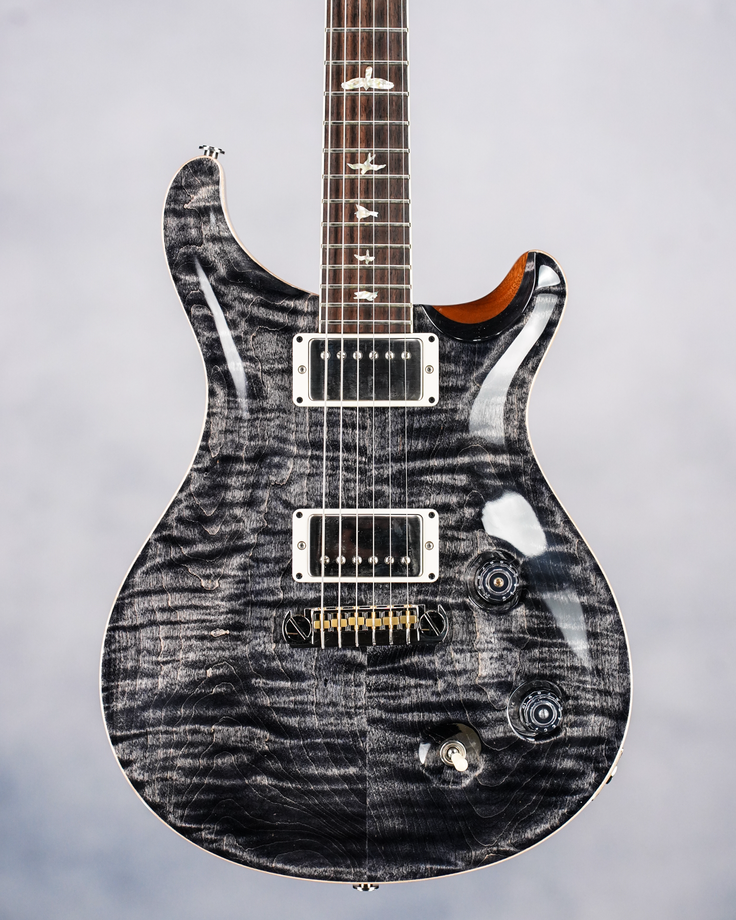 McCarty, Pattern, Non "10"  Top, Charcoal