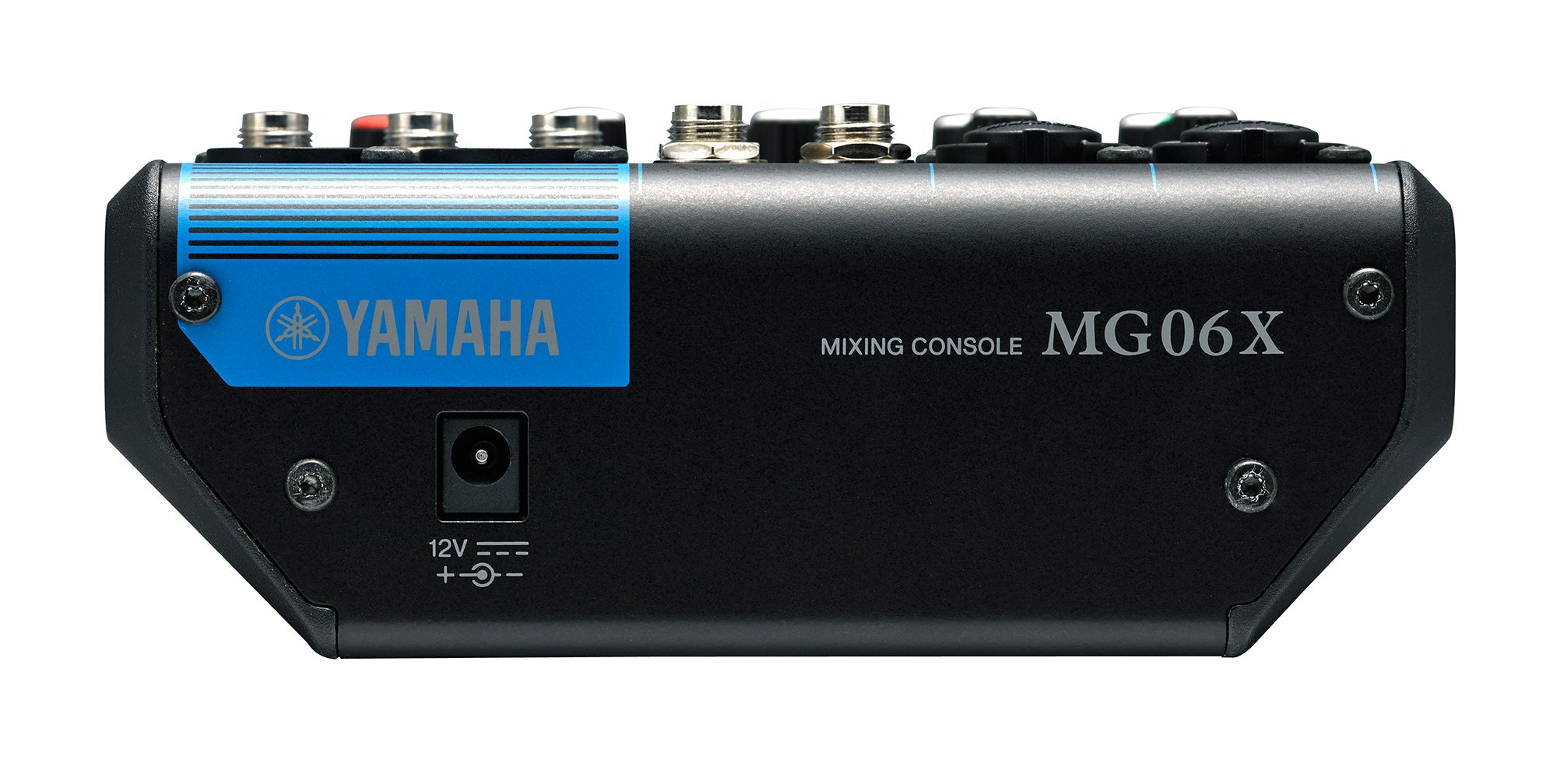 MG06X 6-Input Stereo Mixer, SPX Effects, 2 Mic Inputs, 2 Stereo Inputs