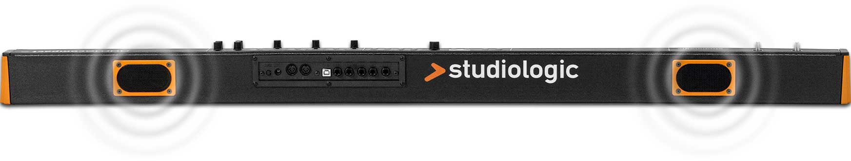 StudioLogic 88-Note semi-weighted keyboard with built-in speakers dual FX processors