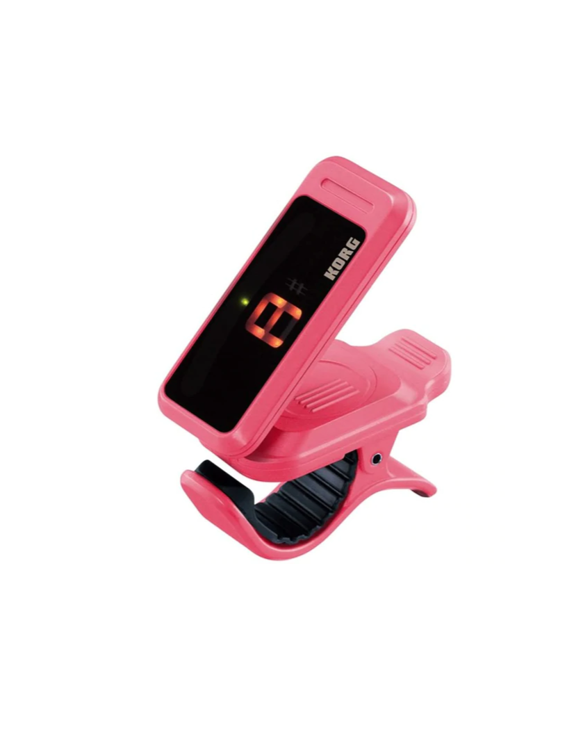 PitchClip Chromatic Clip-on Tuner, Pink