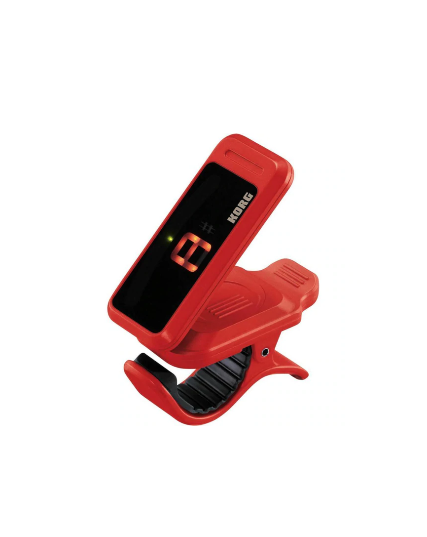 PitchClip Chromatic Clip-on Tuner, Red