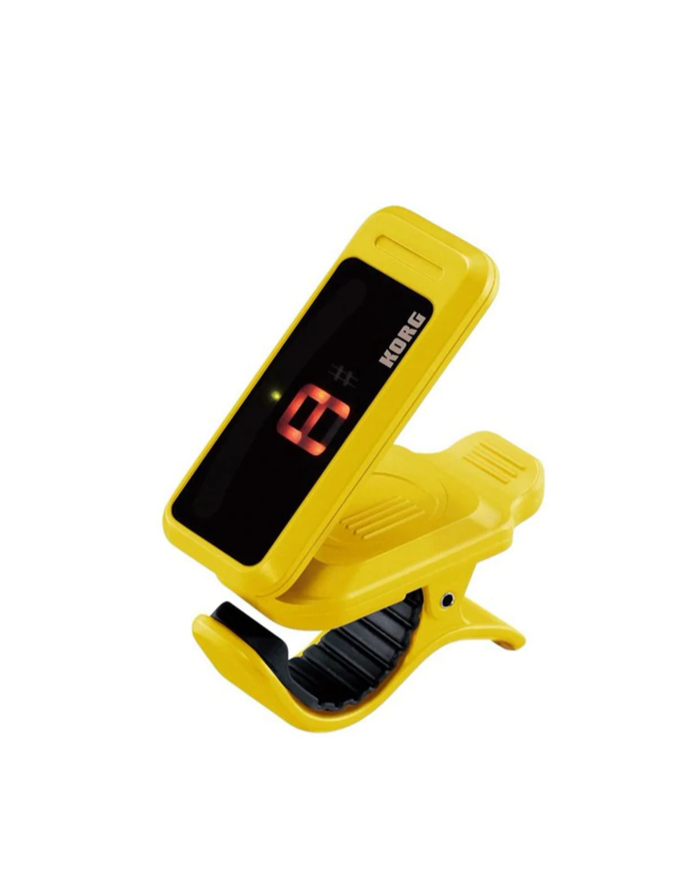 PitchClip Chromatic Clip-on Tuner, Yellow