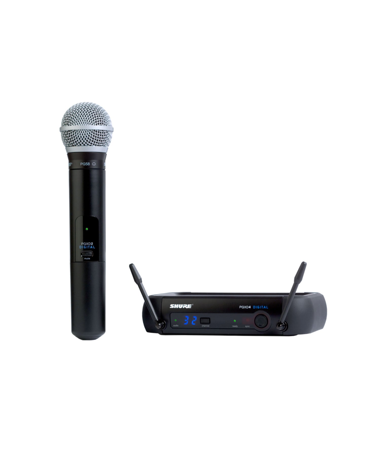 Digital Wireless Handheld Microphone System with PG58